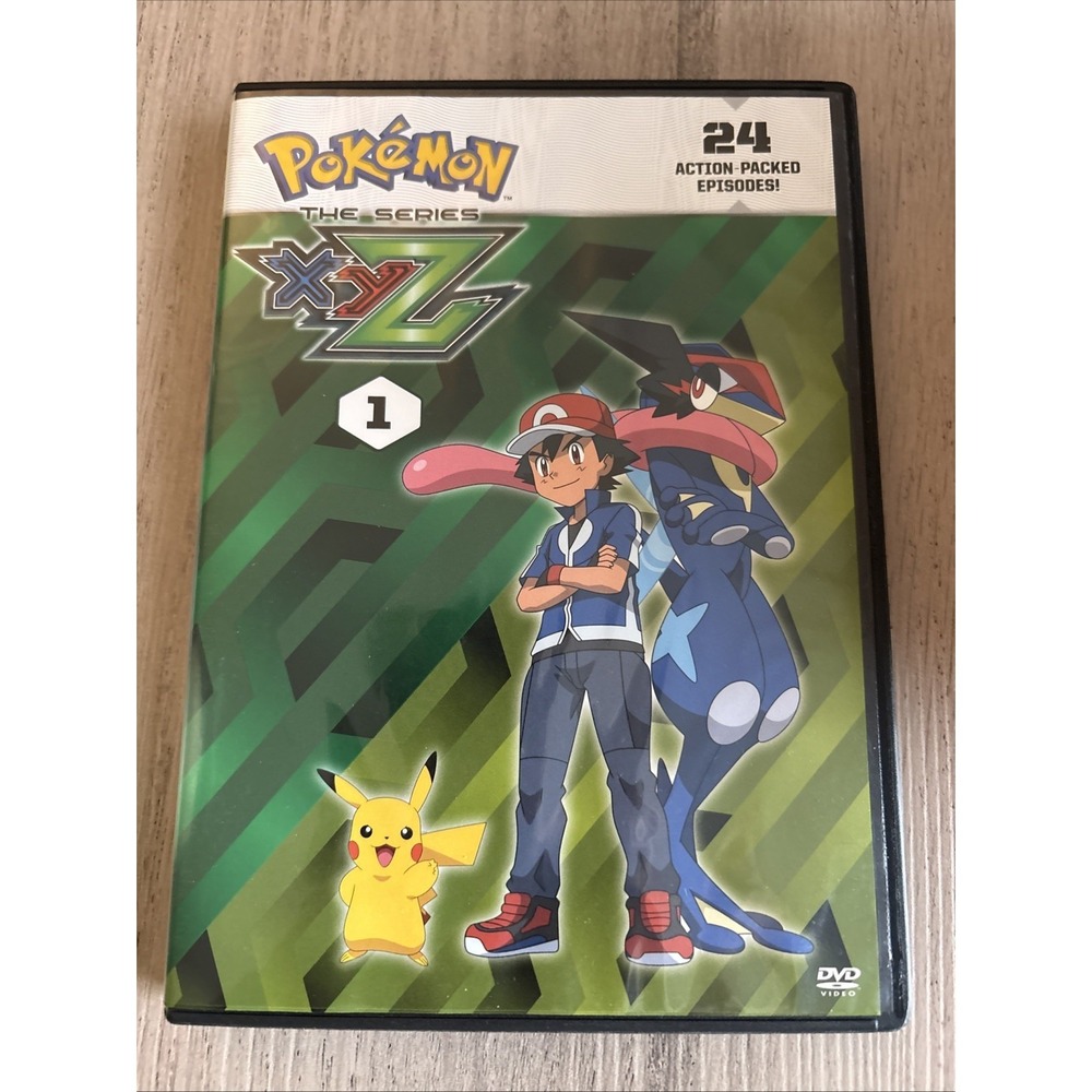 Pokémon the Series: XYZ - Set 1 (DVD, 2017, 3-Disc Set)‎